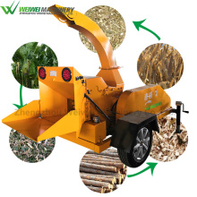Weiwei forestry machinery wood log branch crusher machine for sale